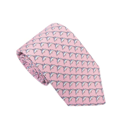 Italian Silk Dolphin Tie