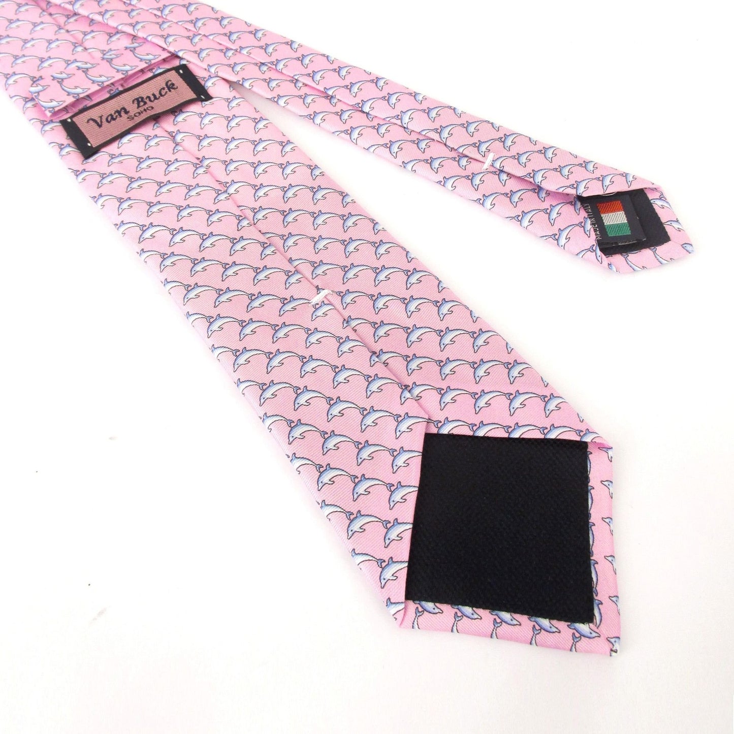 Italian Silk Dolphin Tie