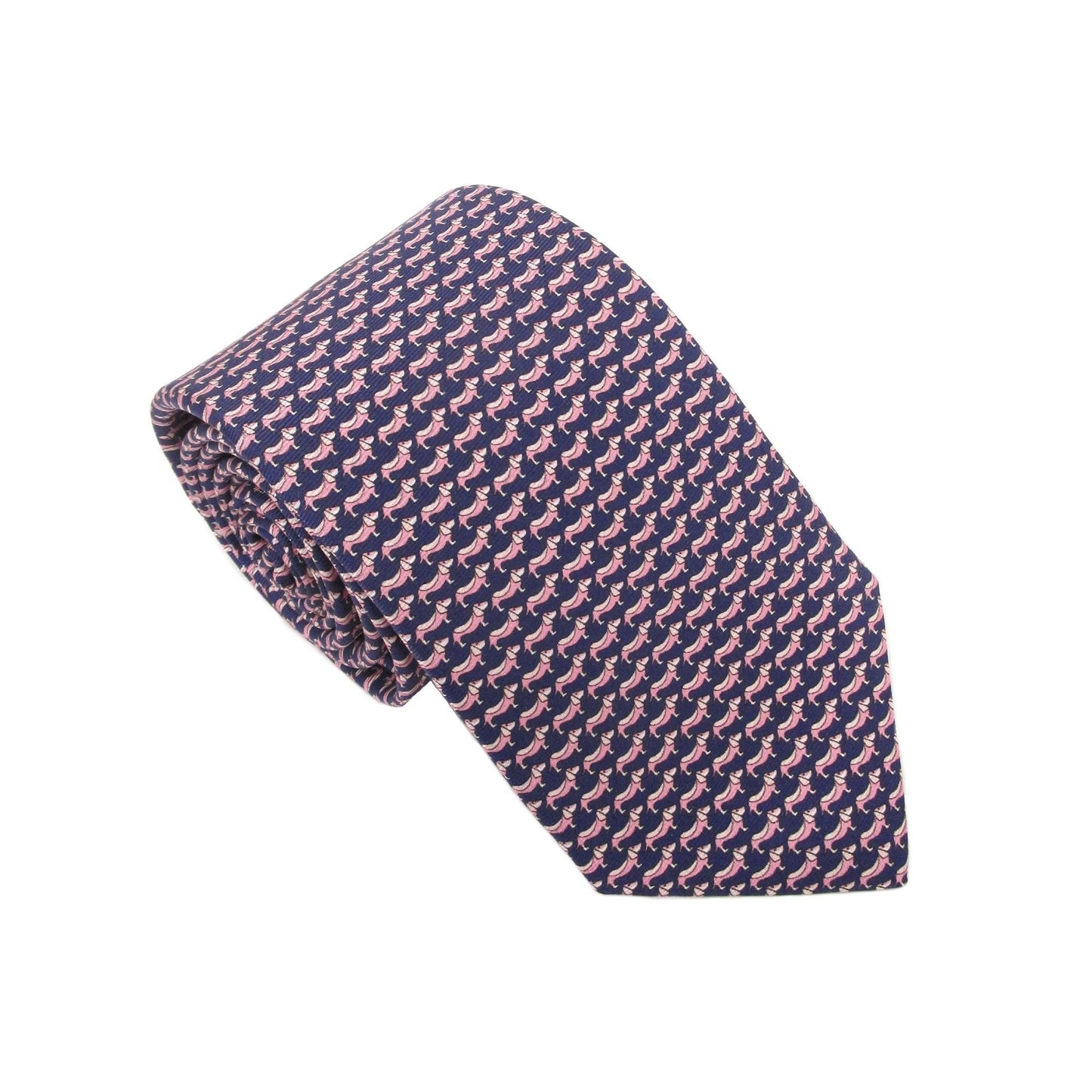 Italian Silk Sausage Dog Tie