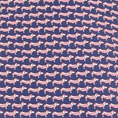 Italian Silk Sausage Dog Tie
