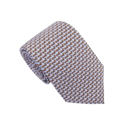 Italian Silk Sausage Dog Tie