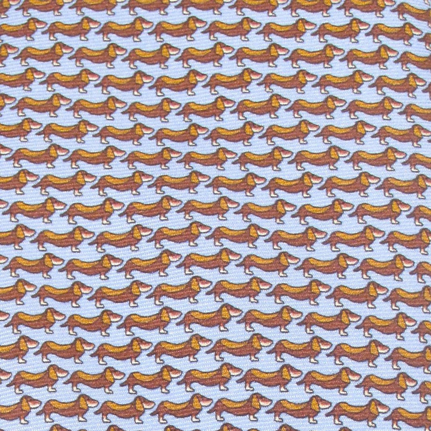 Italian Silk Sausage Dog Tie
