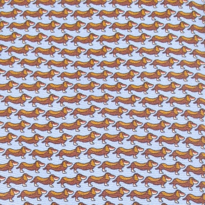 Italian Silk Sausage Dog Tie