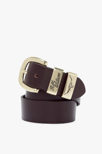 Drover Belt Gold Buckle