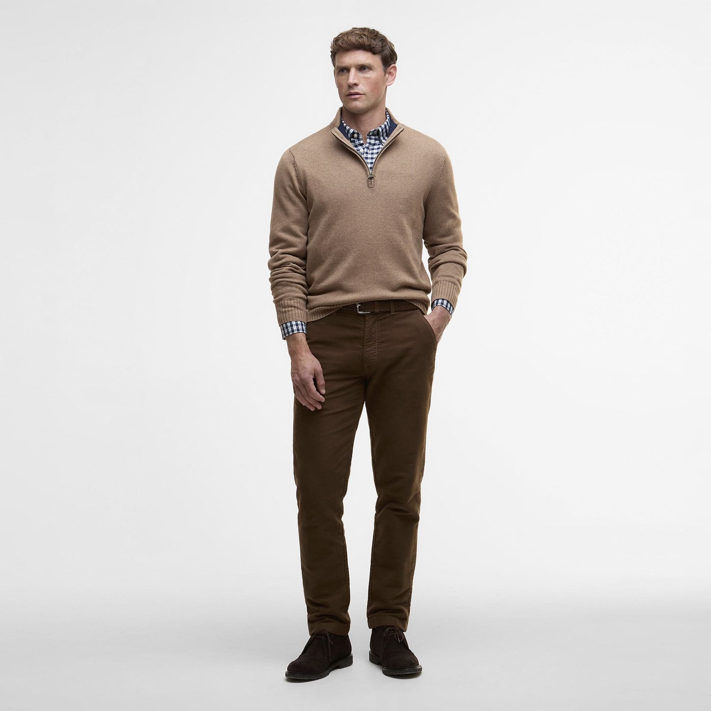 Kelson Half Zip Knitted Jumper