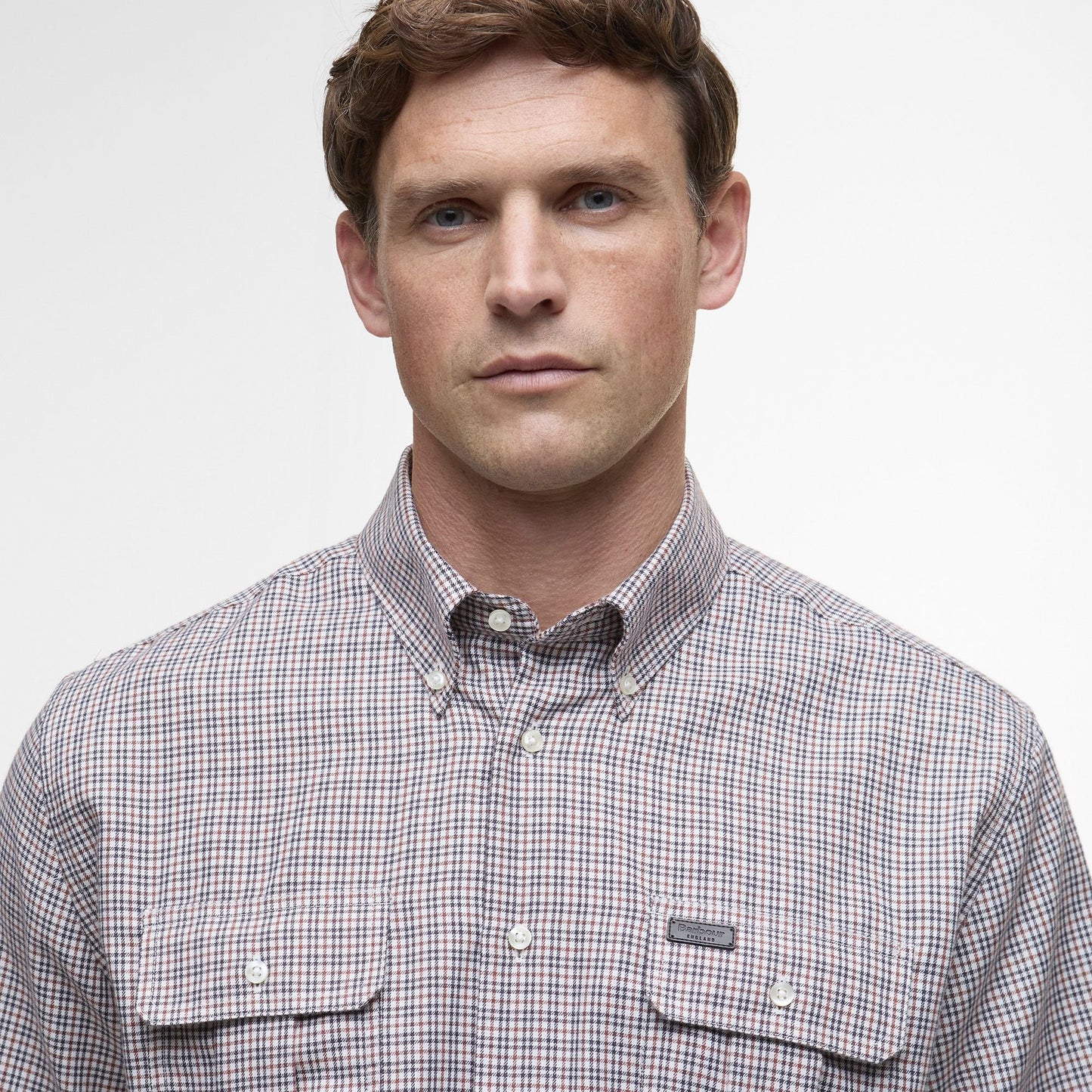 Fenn Regular Thermo Weave Gingham Shirt