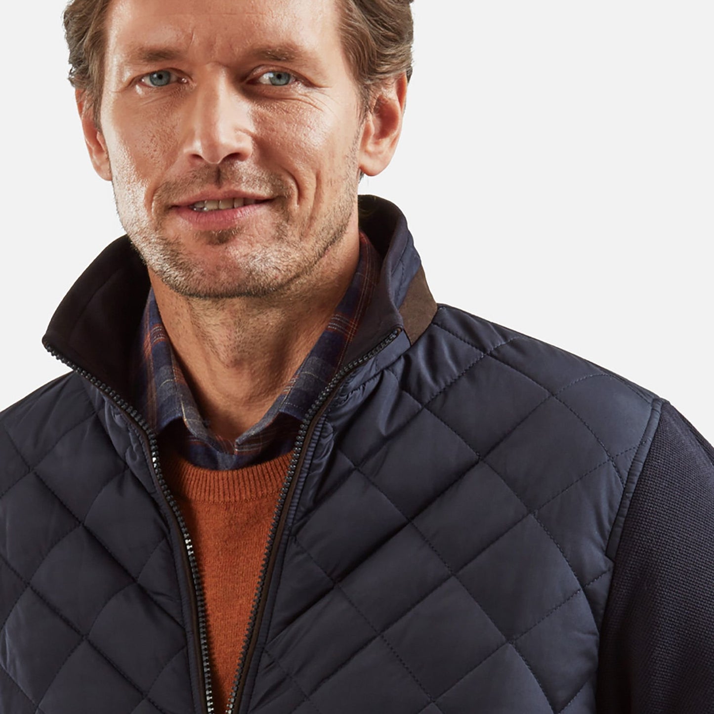 Diamond Hybrid Quilt Jacket