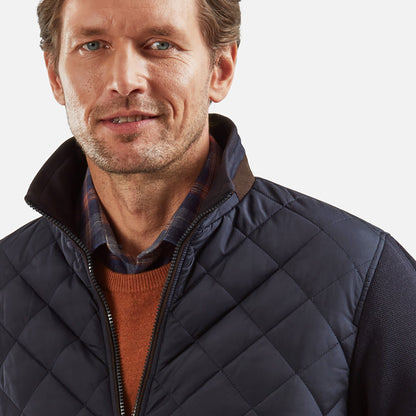 Diamond Hybrid Quilt Jacket