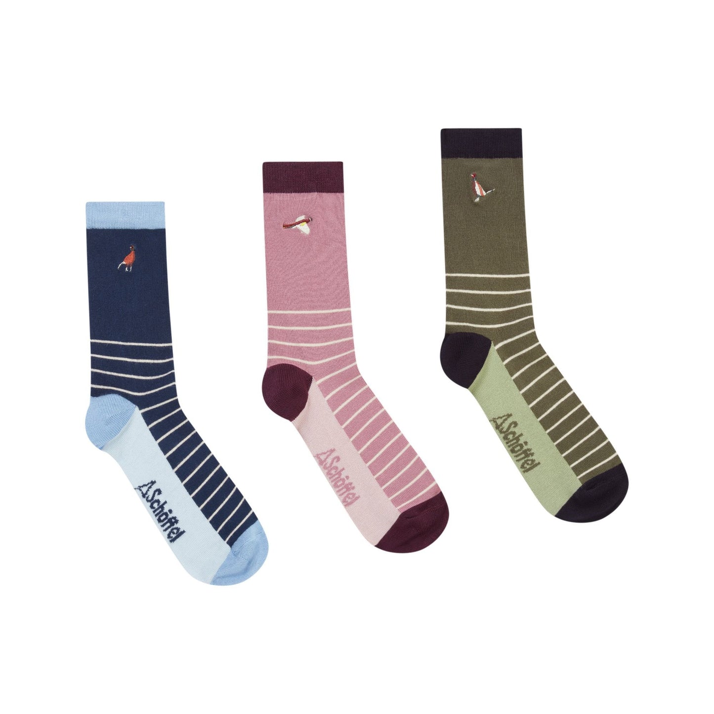 Womens Bamboo Sock (Box of 3)