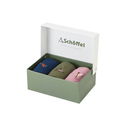 Womens Bamboo Sock (Box of 3)