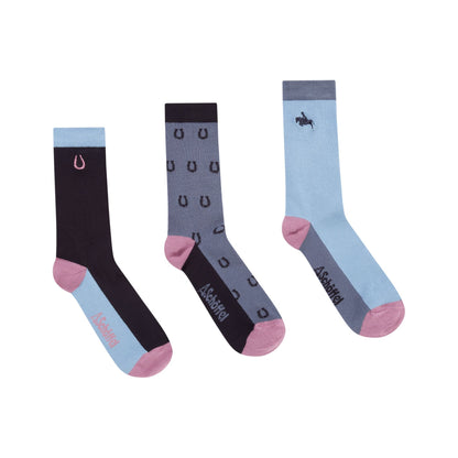 Womens Bamboo Sock (Box of 3)