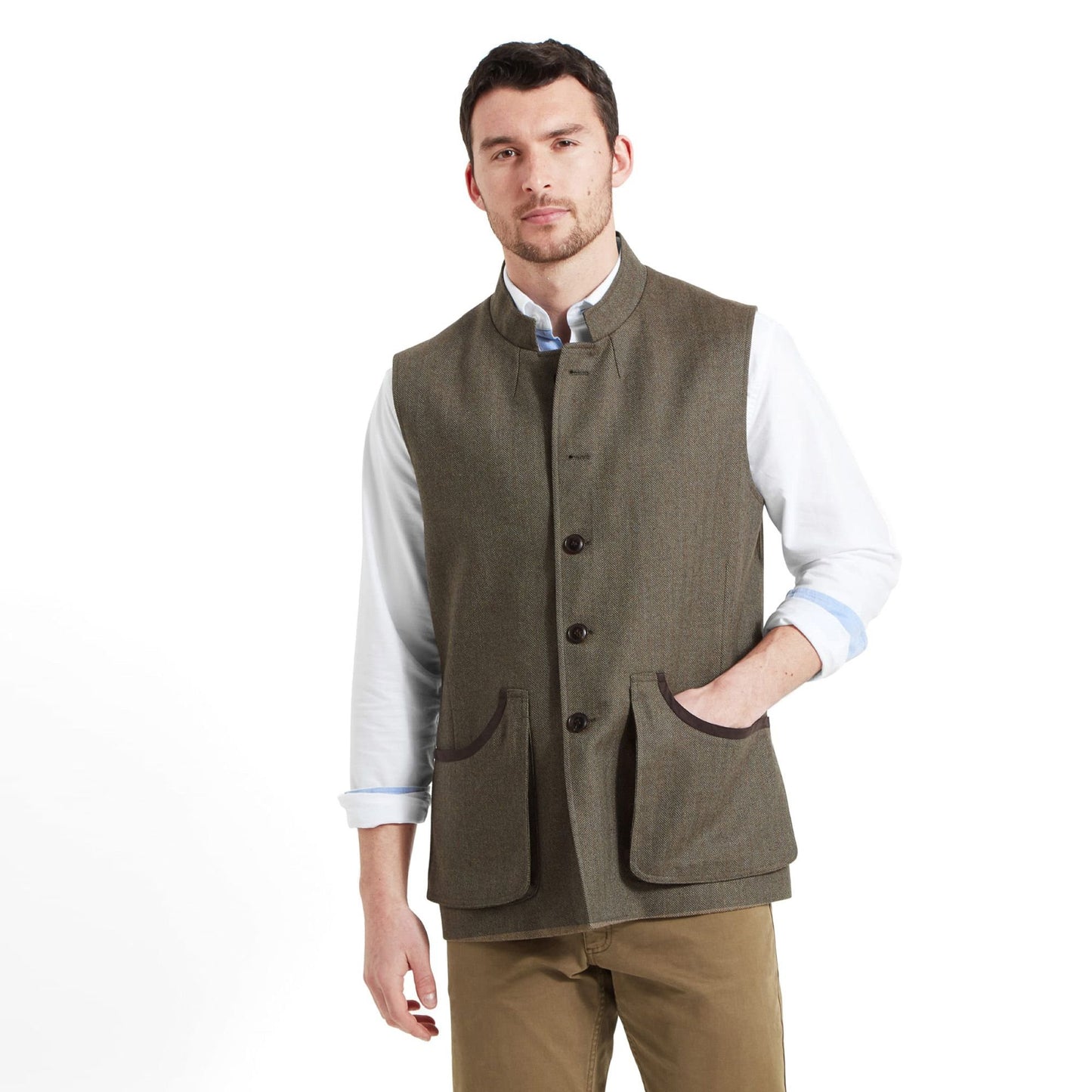 Holcot Tweed Waistcoat