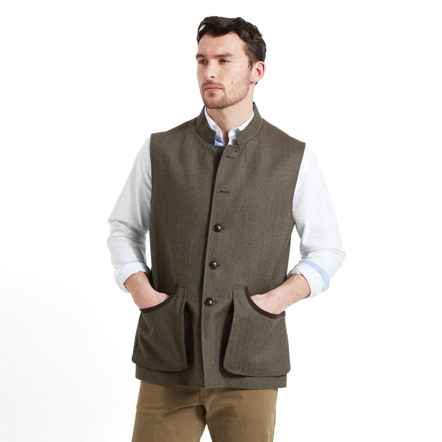 Holcot Tweed Waistcoat