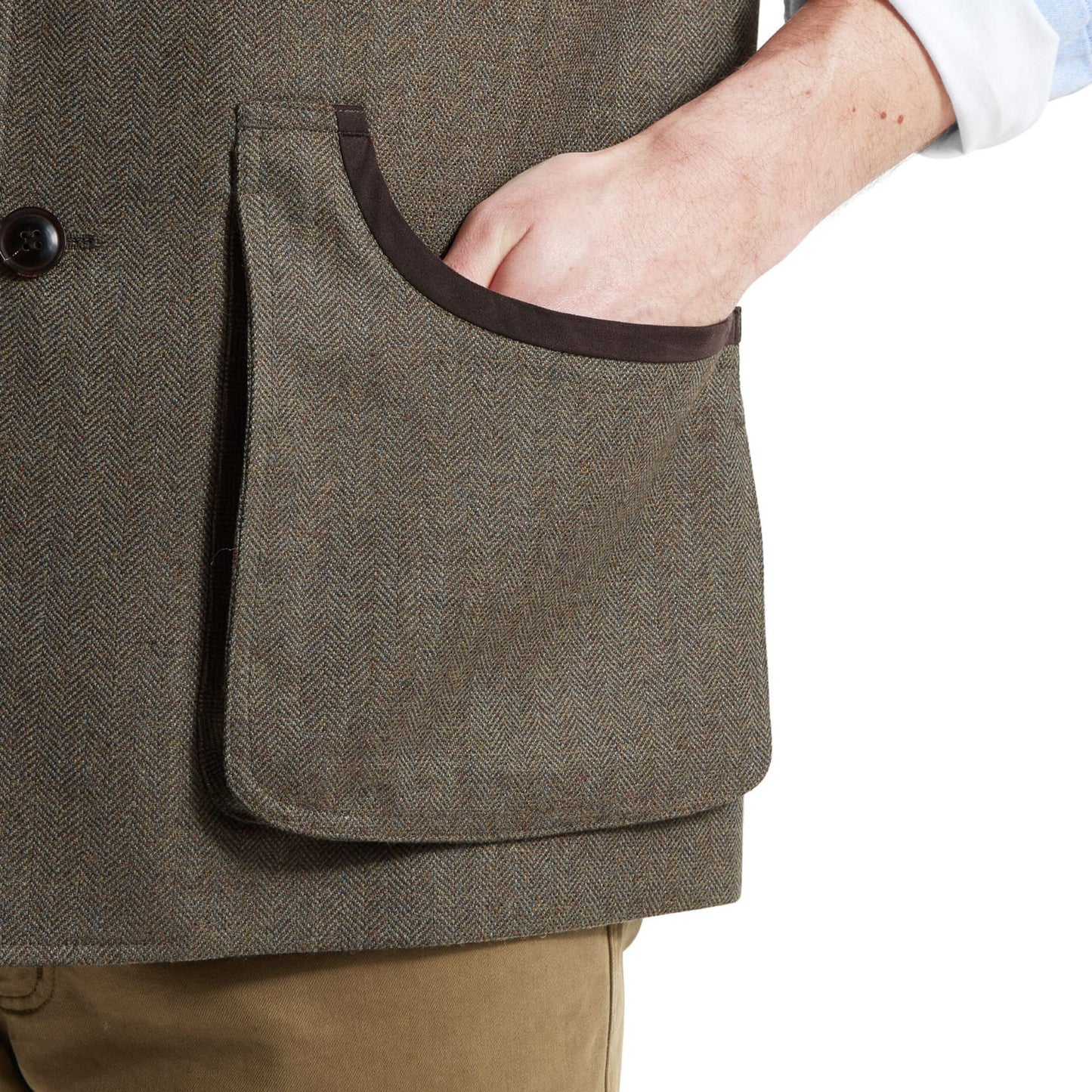 Holcot Tweed Waistcoat