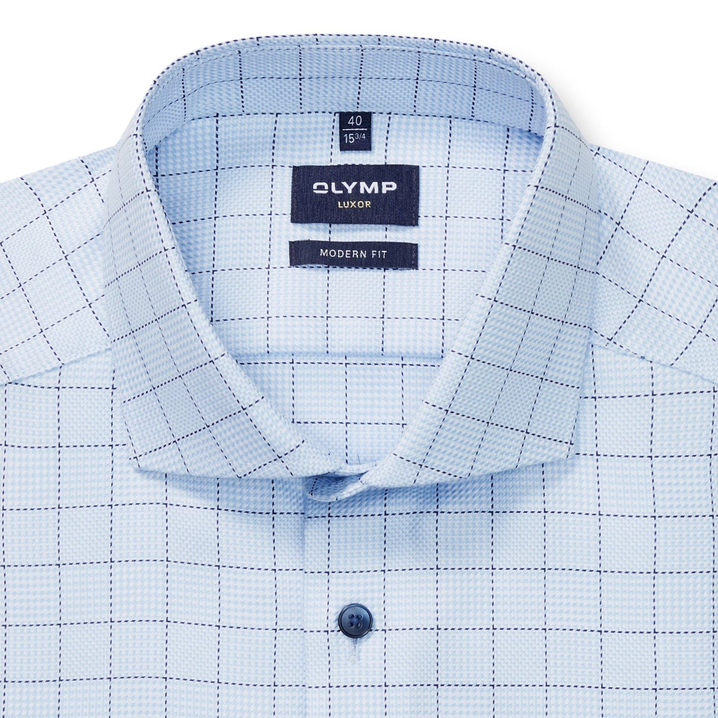 Luxor Modern Fit Windowpane Shirt