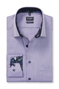 Plain Contrast Modern Fit Shirt