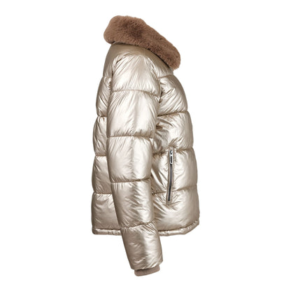 Fur Collar Padded Coat