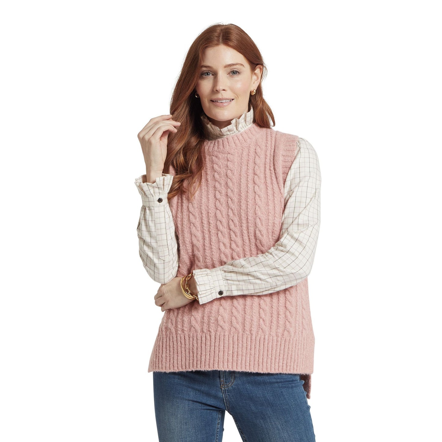 Evie Sleeveless Jumper