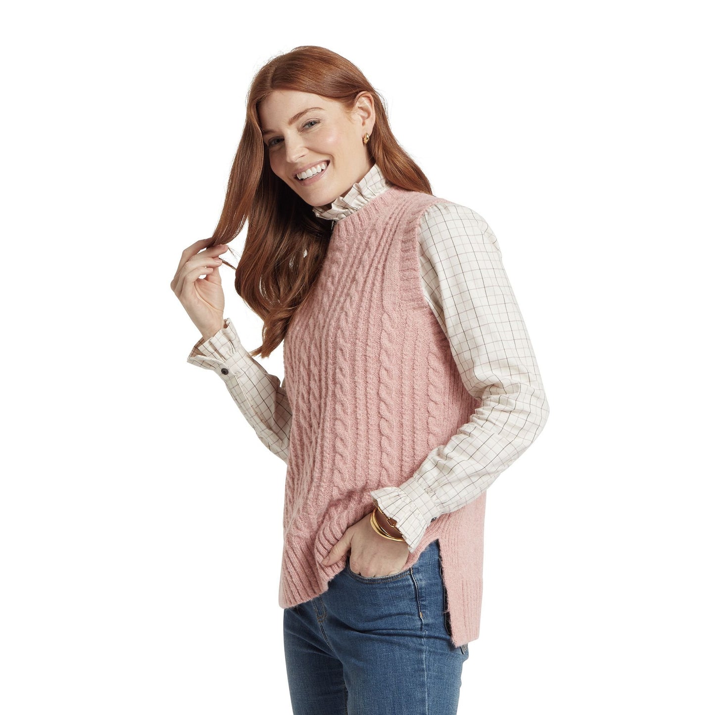 Evie Sleeveless Jumper