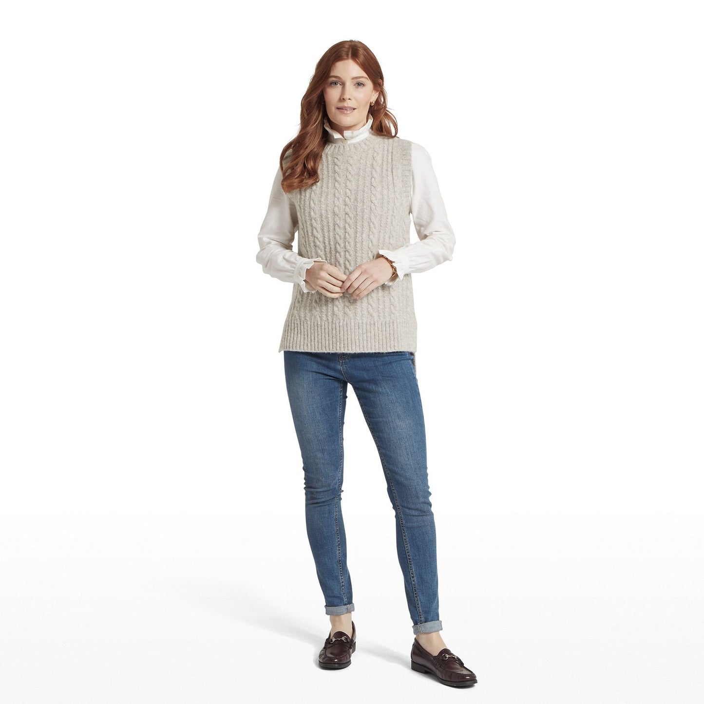 Evie Sleeveless Jumper