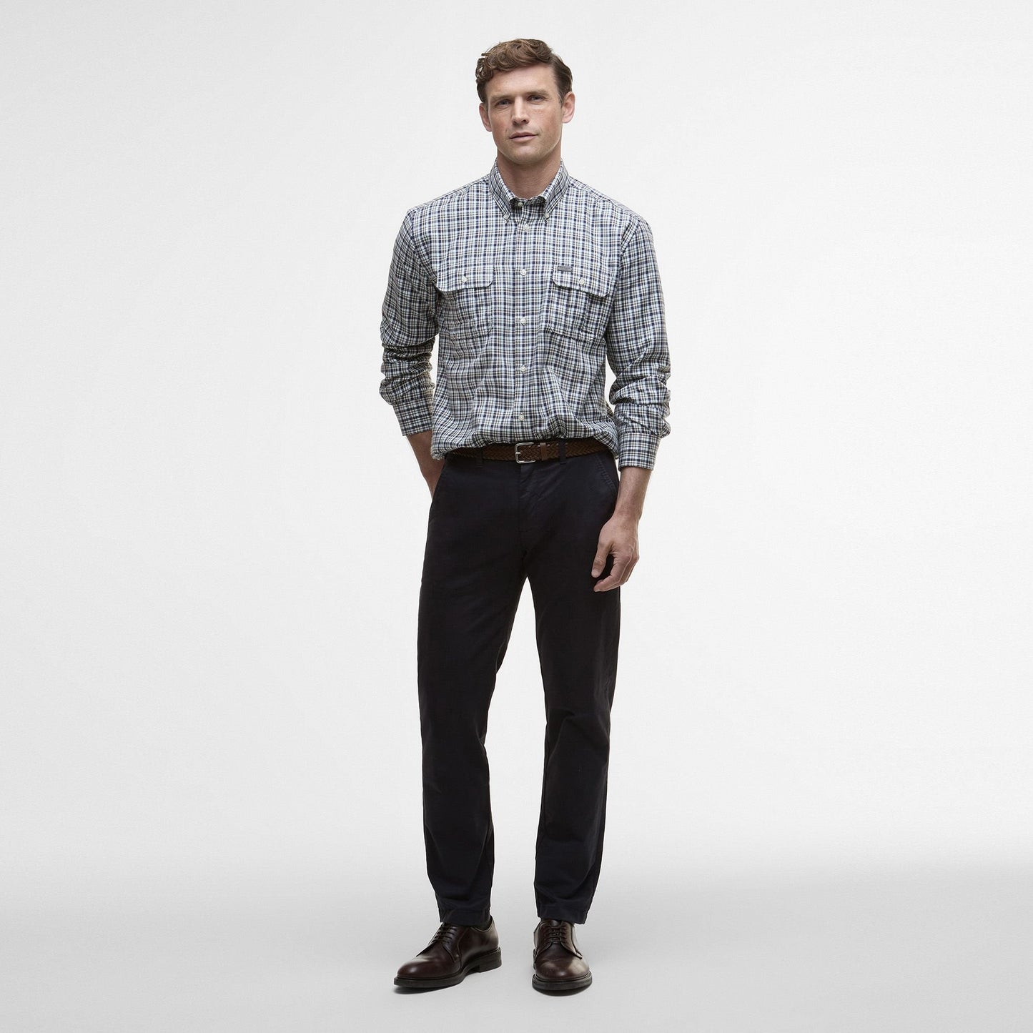Panwell Thermo Weave Regular Checked Shirt