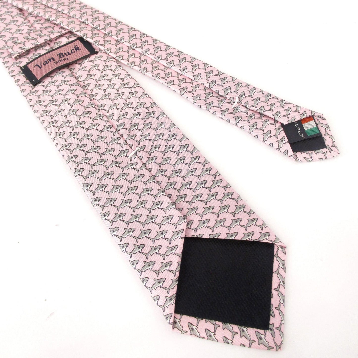 Italian Silk Shark Tie