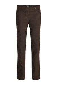Rose Faux Suede Stretch Trouser