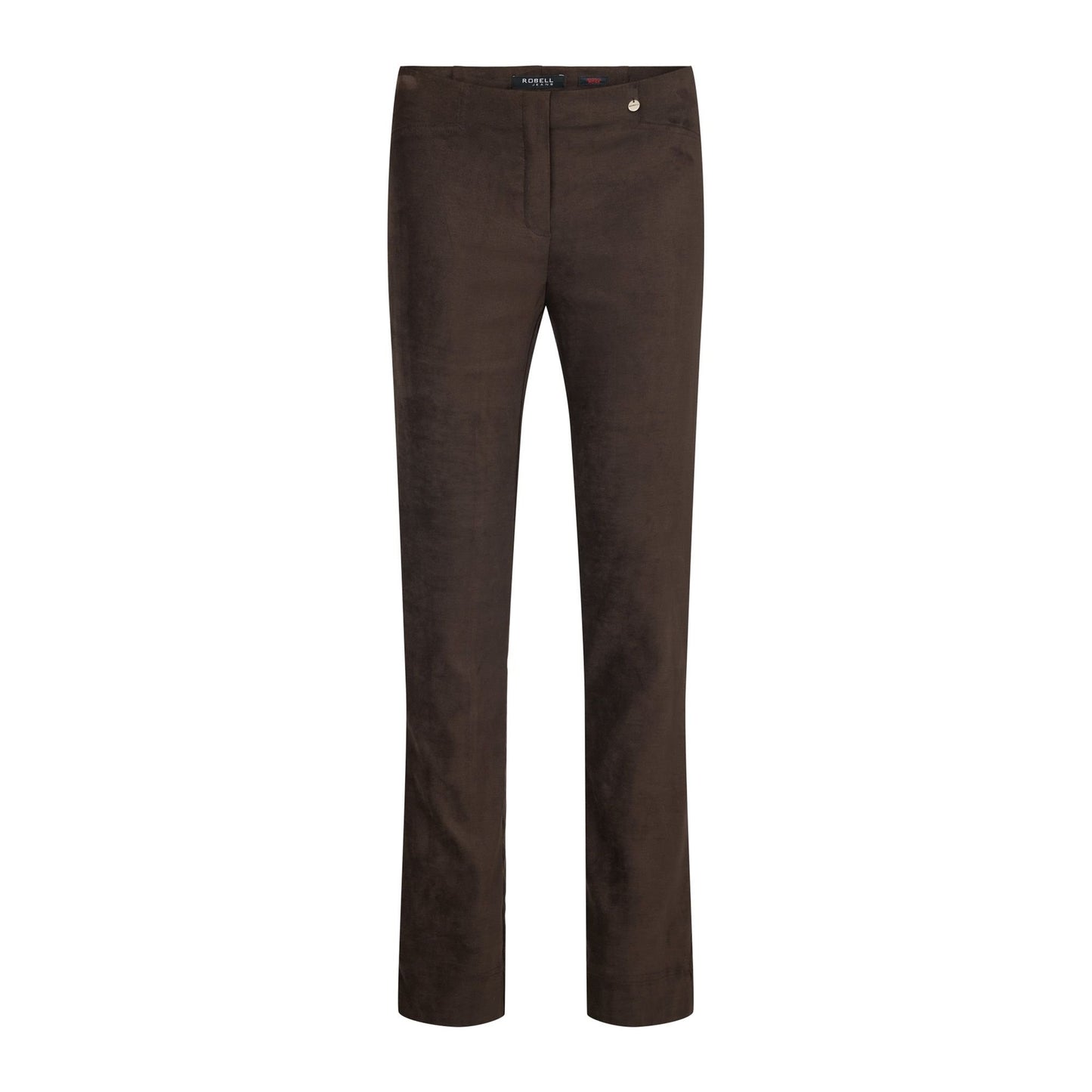Rose Faux Suede Stretch Trouser