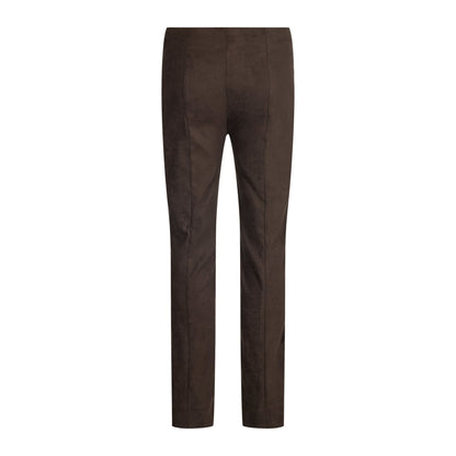 Rose Faux Suede Stretch Trouser
