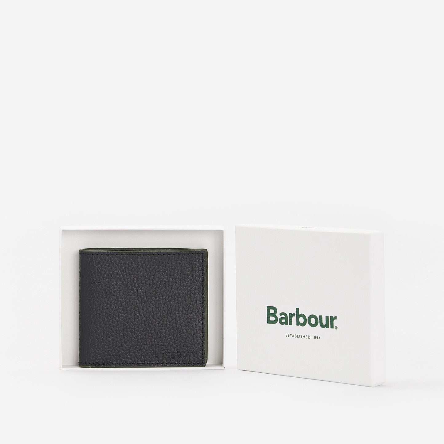Grain Leather Billfold Wallet