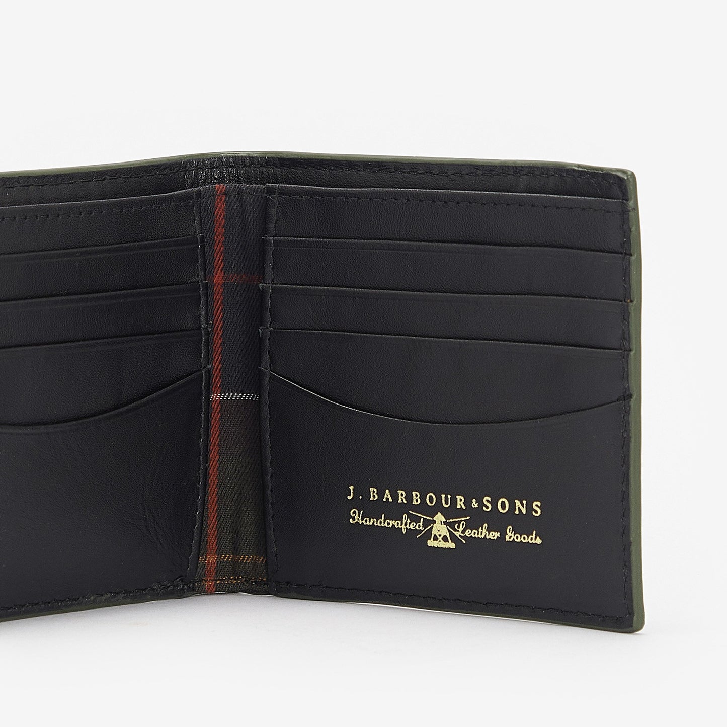 Grain Leather Billfold Wallet