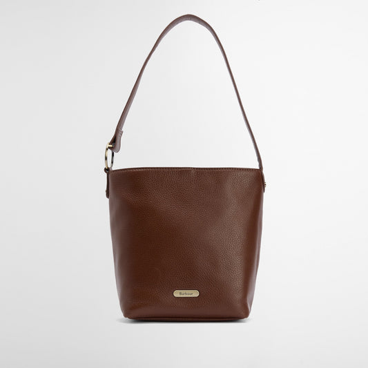 Cedar Leather Bucket Bag