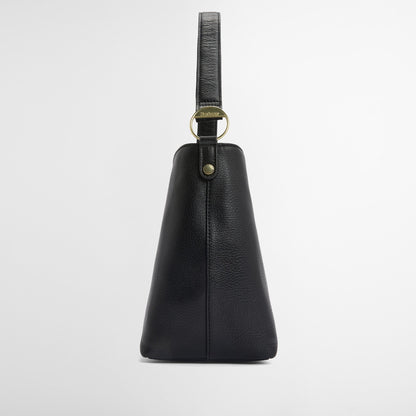 Cedar Leather Bucket Bag
