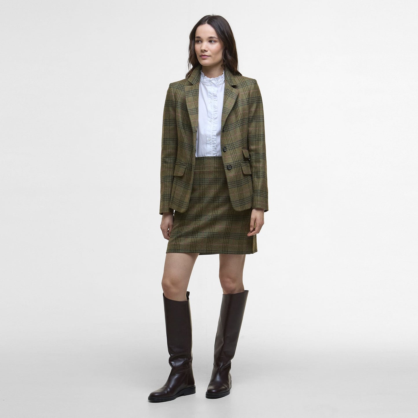 Bamburgh Tartan Mini Skirt