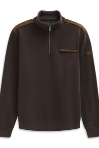 Zip Neck Sweatshirt