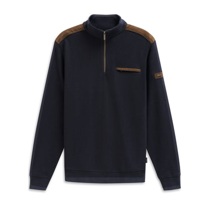 Zip Neck Sweatshirt