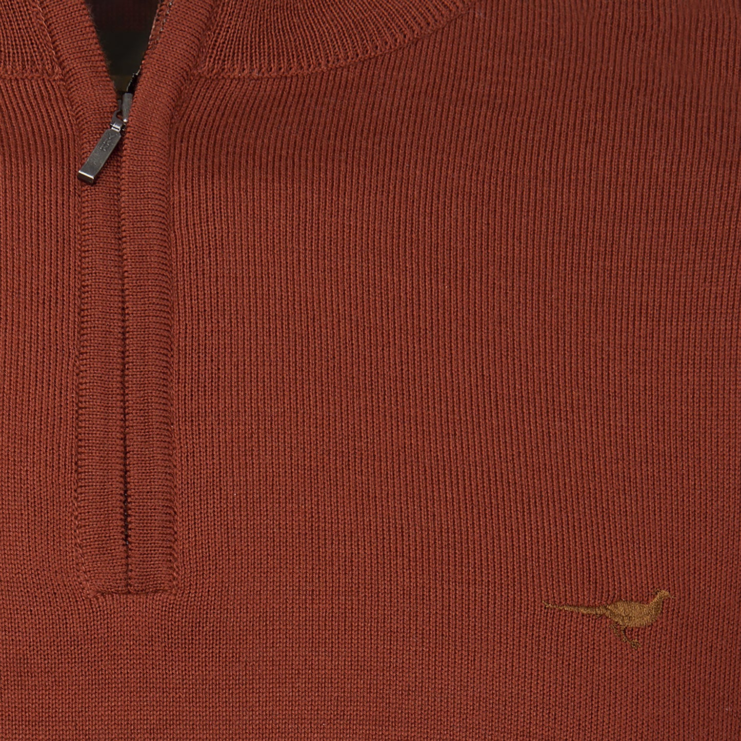 Norfolk Quarter Zip Neck Merino Knit