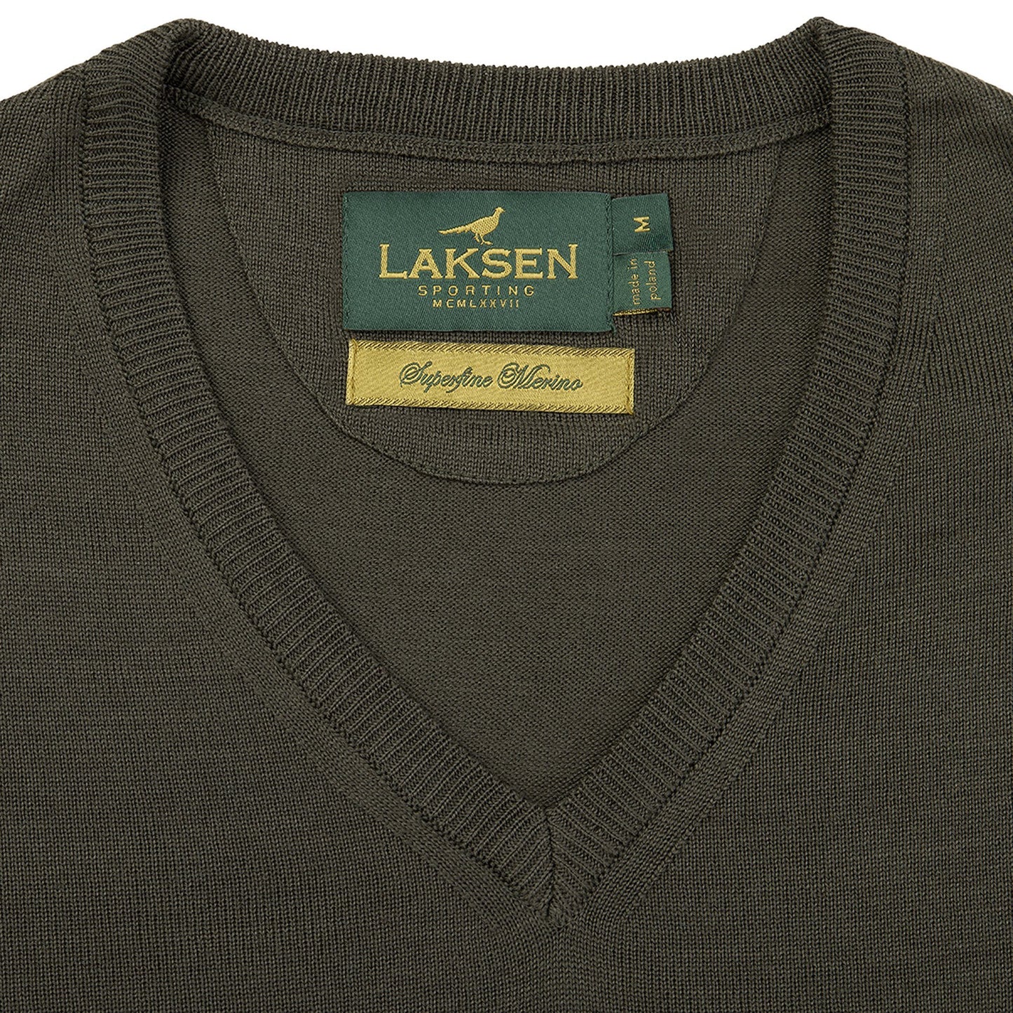 Sussex V-Neck Merino Knit