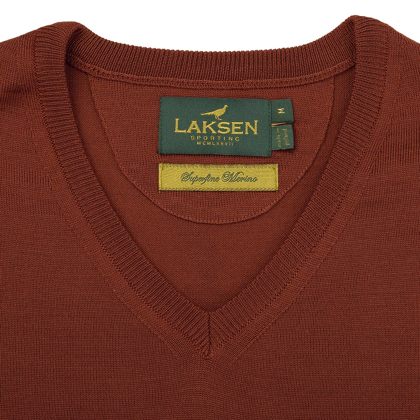 Sussex V-Neck Merino Knit