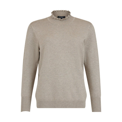 Ruched Roll Neck Jumper