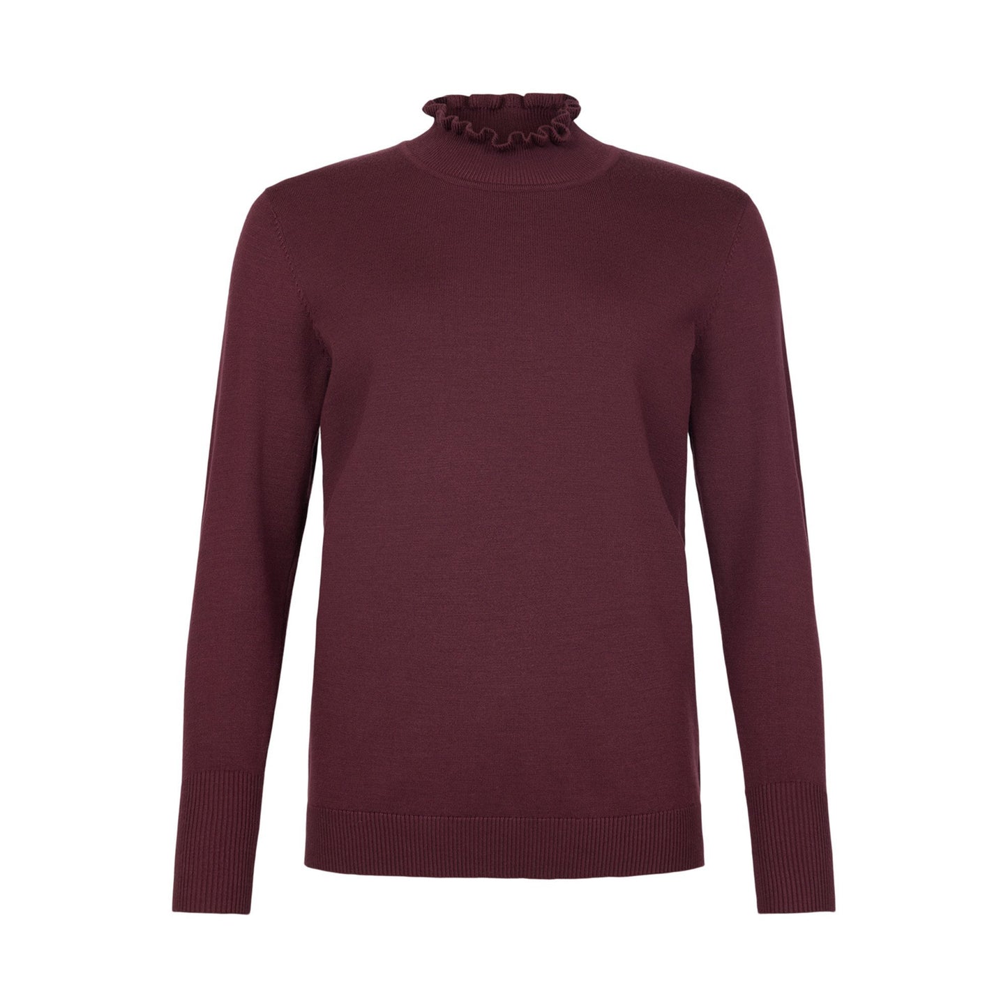 Ruched Roll Neck Jumper