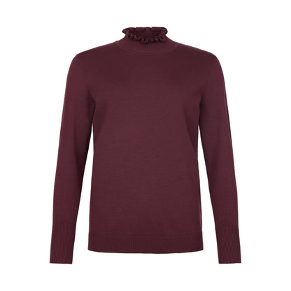 Ruched Roll Neck Jumper