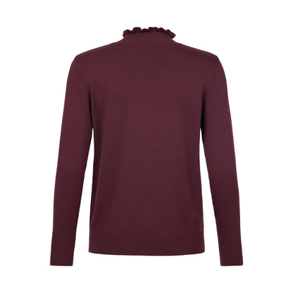 Ruched Roll Neck Jumper