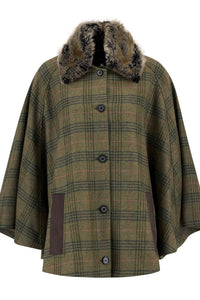 Flax Lily Wool Cape