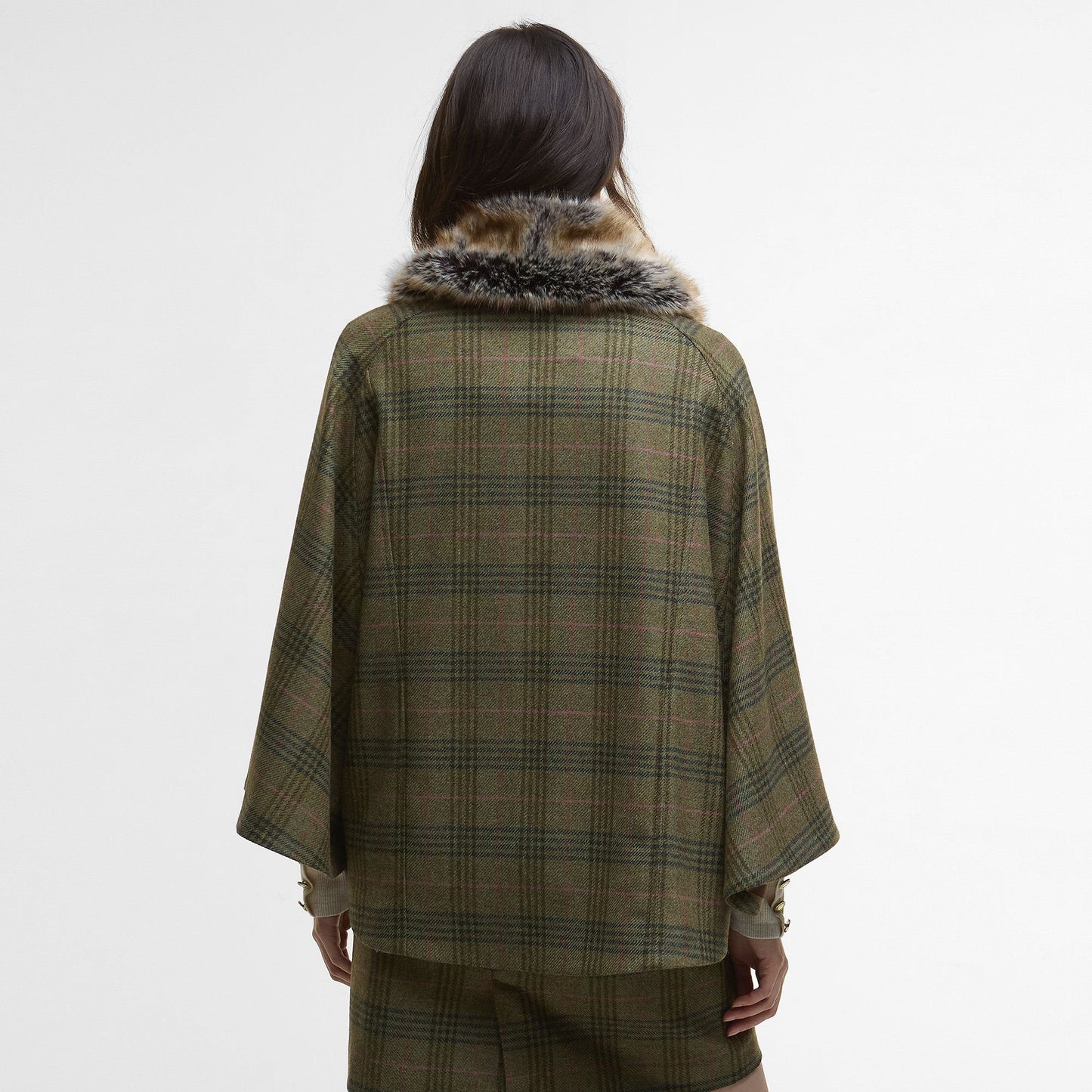 Flax Lily Wool Cape