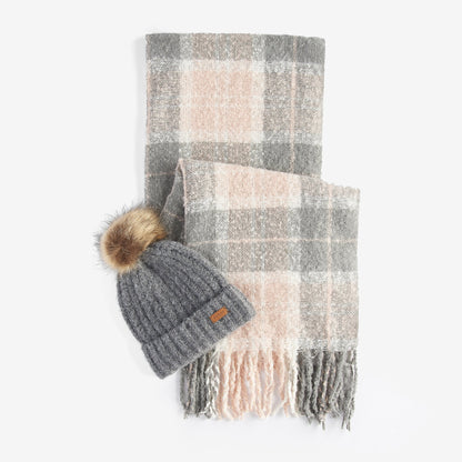Saltburn Beanie & Tartan Set