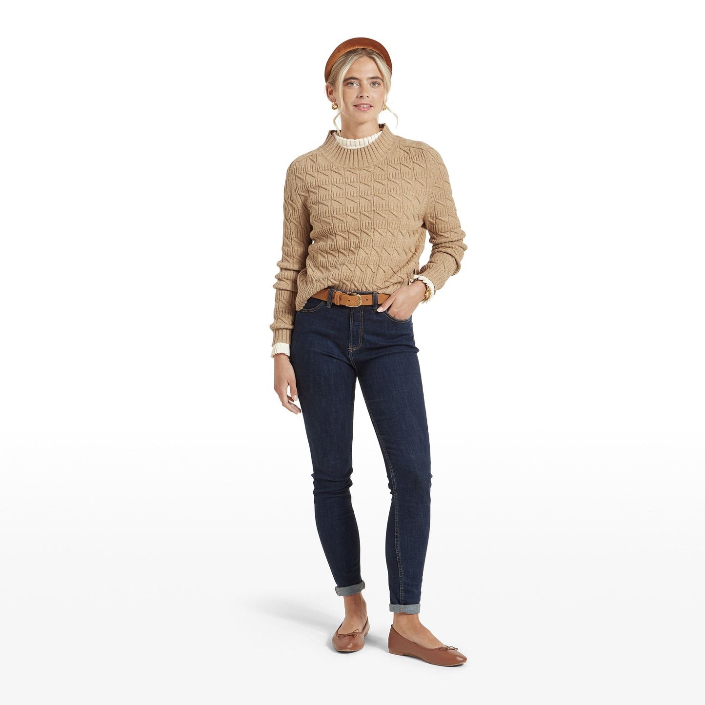 Sandsend Cable Jumper