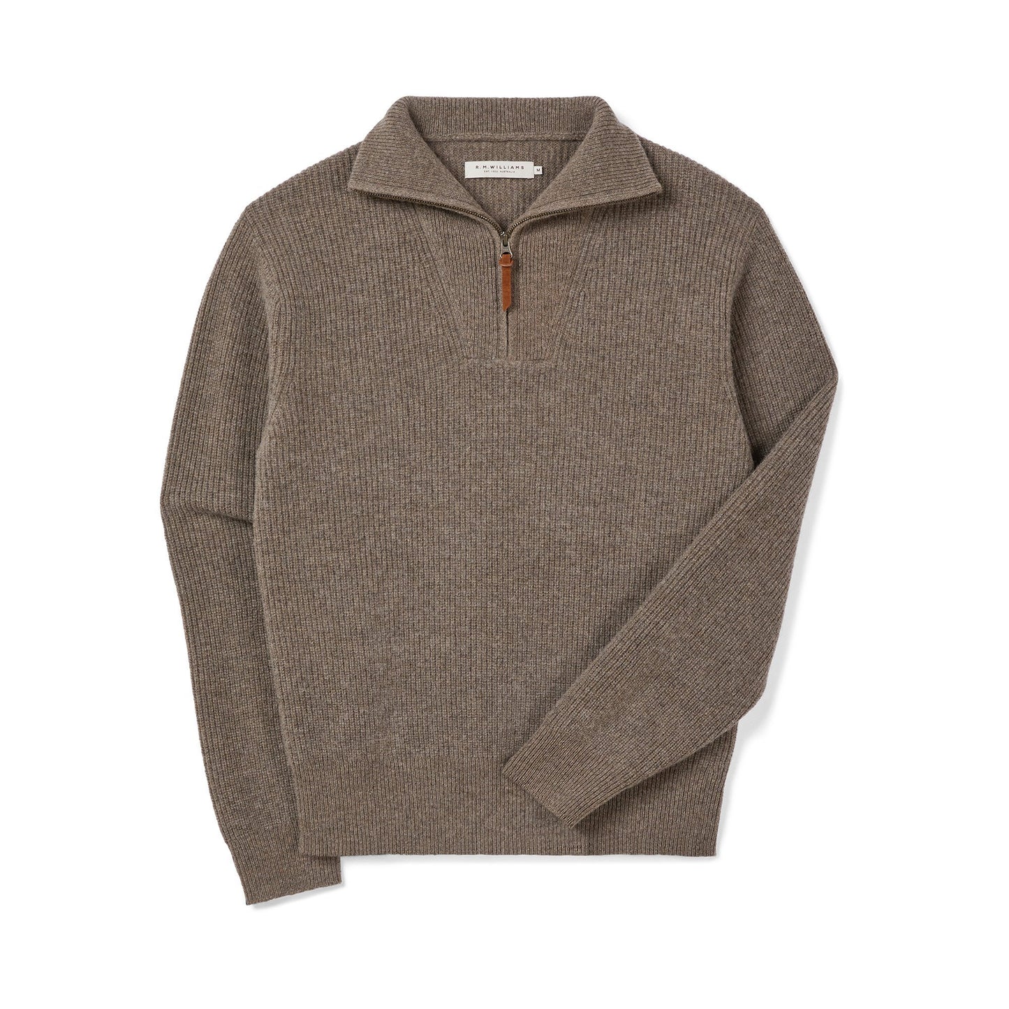 Linton Quarter Zip Lambswool Knit
