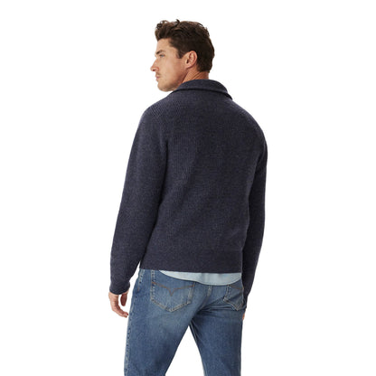 Linton Quarter Zip Lambswool Knit