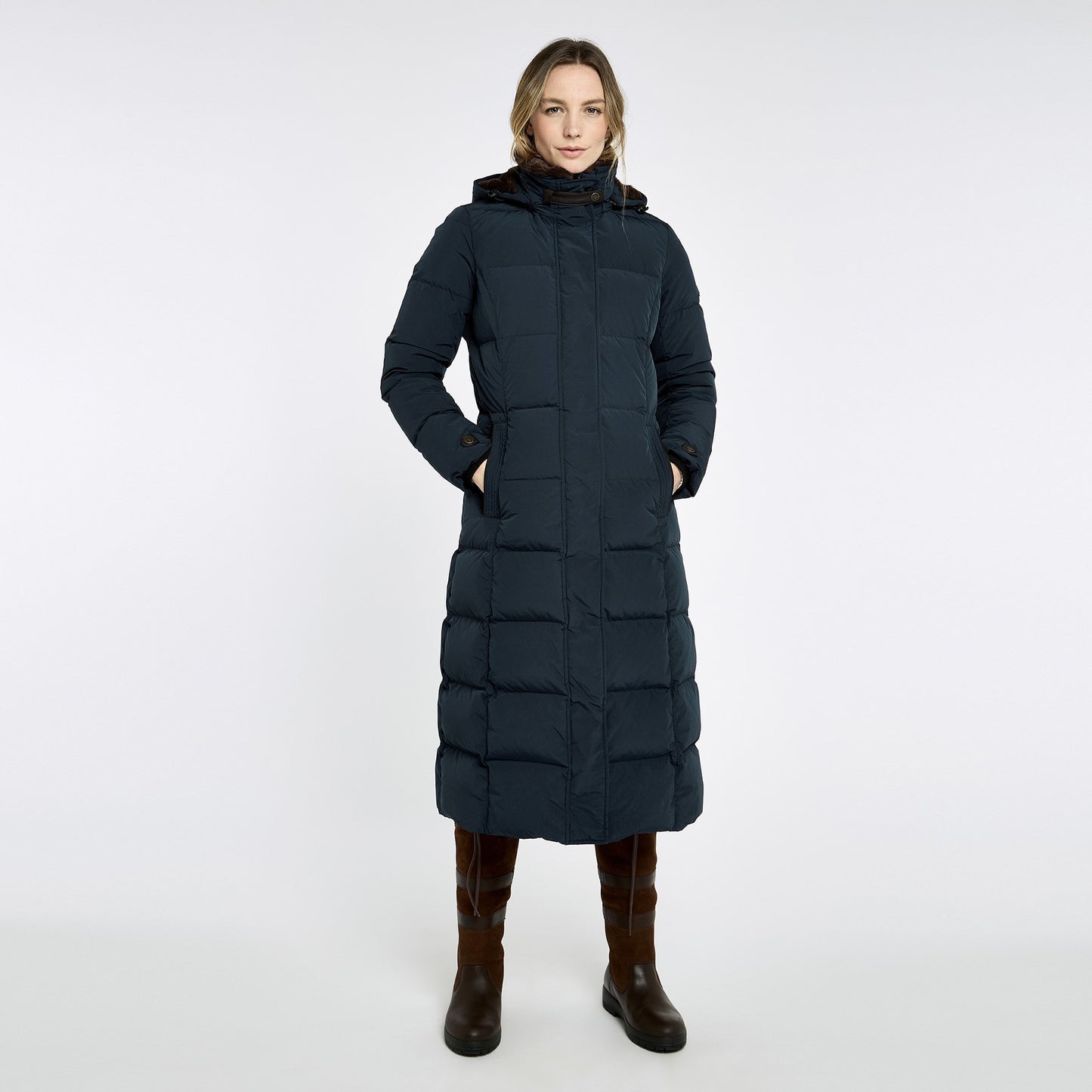 Aldborough Long Tech Down Coat